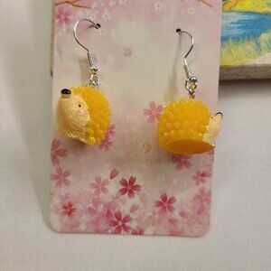 HEDGEHOG EARRINGS